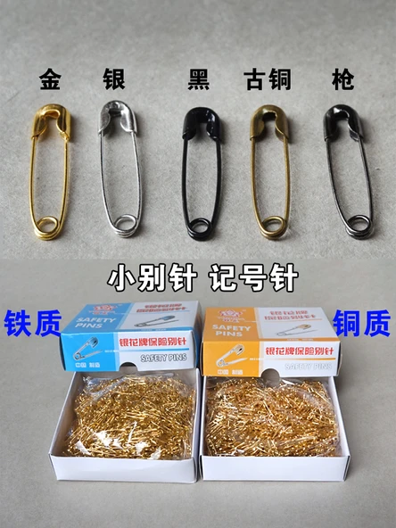 Armut Şekilli Bal Kabağı Çengelli İğne - Bronz - 1700 Adet - Bakır - Resim 5