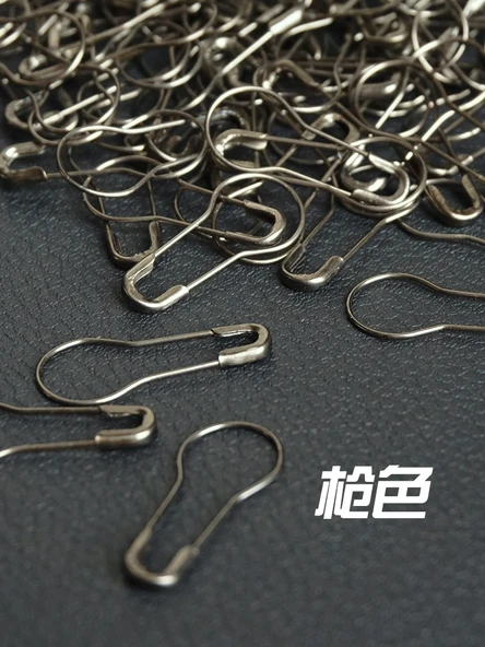 Armut Şekilli Bal Kabağı Çengelli İğne - Bronz - 1700 Adet - Bakır - Resim 4