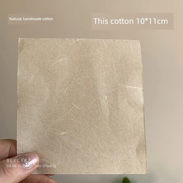 El Yapımı Pamuklu Ambalaj Kağıdı 10x10cm - 100 Adet