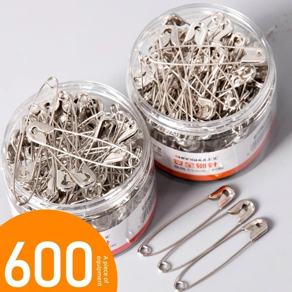 Büyük Boy U Şekilli Giysi Mağazası Çengelli İğne - 26mm (5 Kutu 1500 Adet) - 2