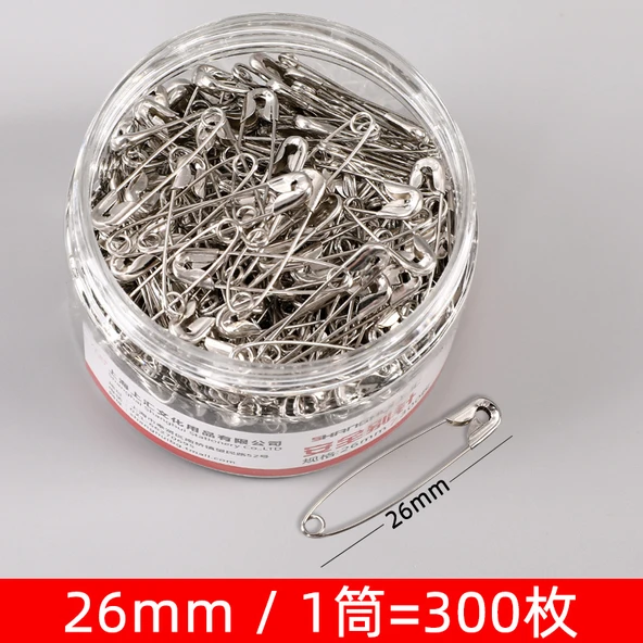 Büyük Boy U Şekilli Giysi Mağazası Çengelli İğne - 26mm (300 Adet)