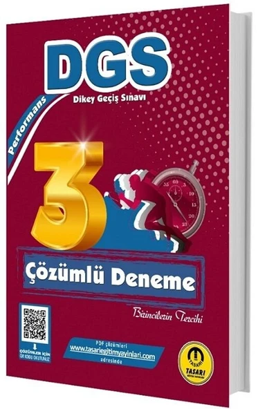 DGS Performans Çözümlü 3 Deneme Tasarı Yayınları