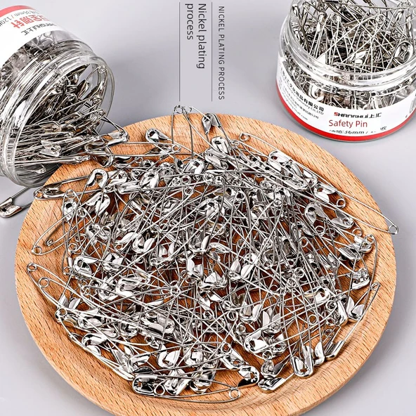 Büyük Boy U Şekilli Giysi Mağazası Çengelli İğne - 36mm (5 Kutu 600 Adet) - 4