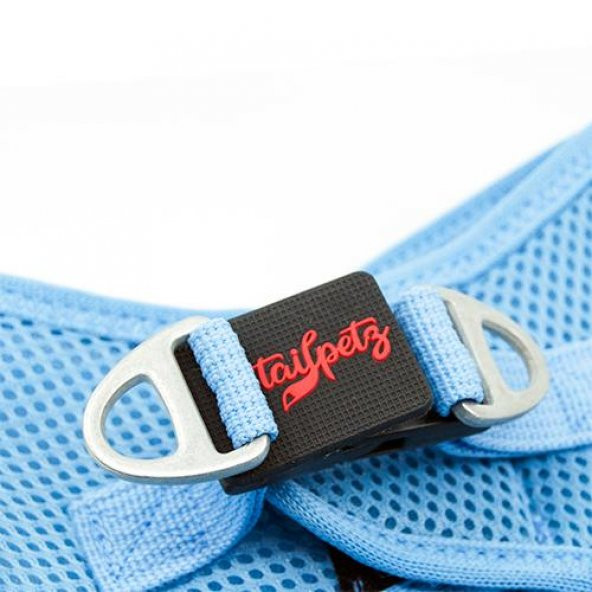 Tailpetz Air Mesh Harness Göğüs Tasması Mavi XLarge - 4