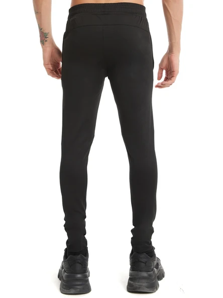 Galatasaray Orijinal Lisanslı Dar Paça Siyah Eşofman Altı TD-0092 - 3