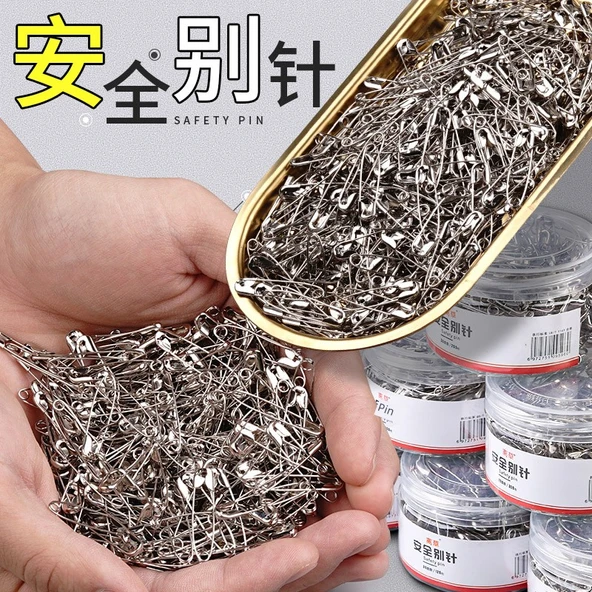 Büyük Boy Metal Çengelli İğne - 56mm - 80 Adet - Ekstra Kalın Model - 3
