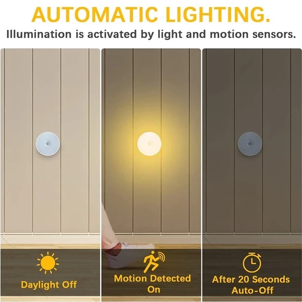 Hareket Sensörlü Led Lamba - 2