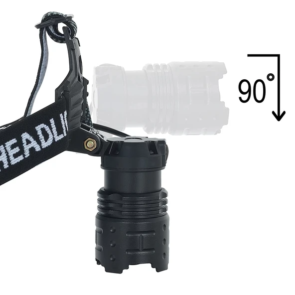 Gt100 Led Şarjlı Kafa Lambası  Wt-628 - Resim 2