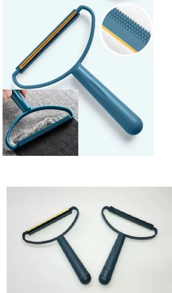 Kazak - Elbise - Halı Tüyü Temizleme Çift Taraflı Tüy Tiftik Toparlayıcı - 5