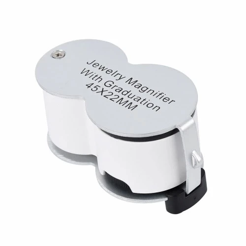 45x22 Ledli Para Algılama Ve Mezuniyet Takı Değerleme Büyüteç - Resim 2