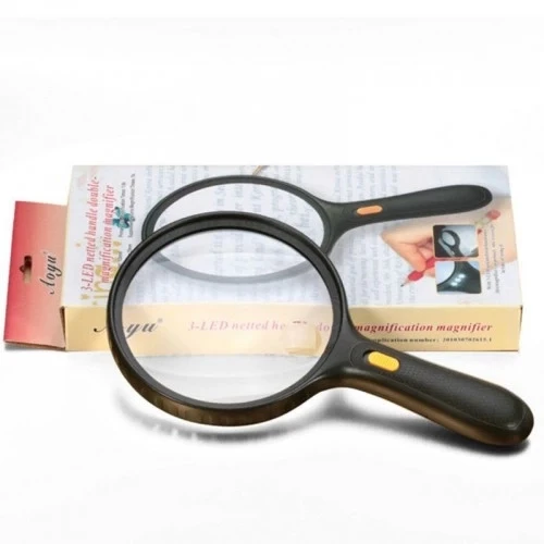 3led Işıklı,1.8x5x 138mm Lenslı Büyüteç - Resim 5
