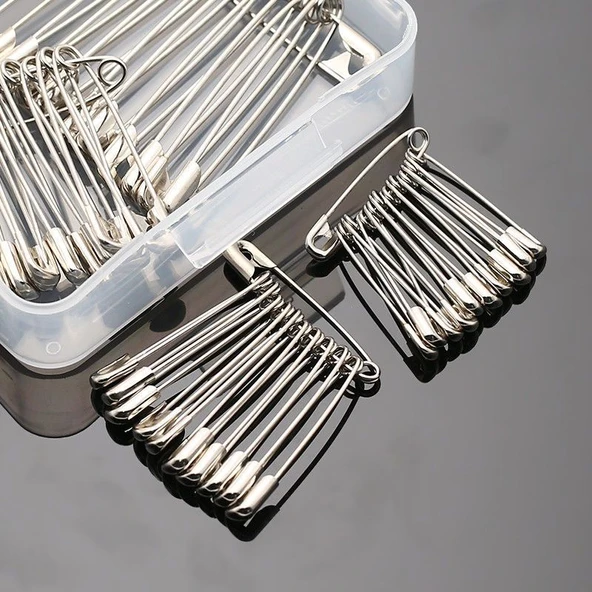 Çocuk Güvenlik Metal Çengelli İğne No. 2 - 3.5cm - 20 Adet