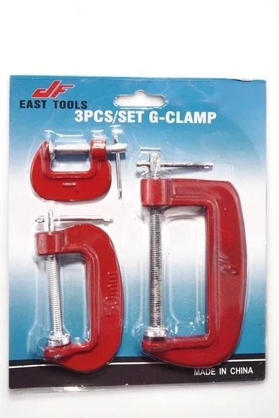 Doğrama Ve Metal Sıkma Sıkıştırma İçin 3lü Mini Mengene Aparat - 5