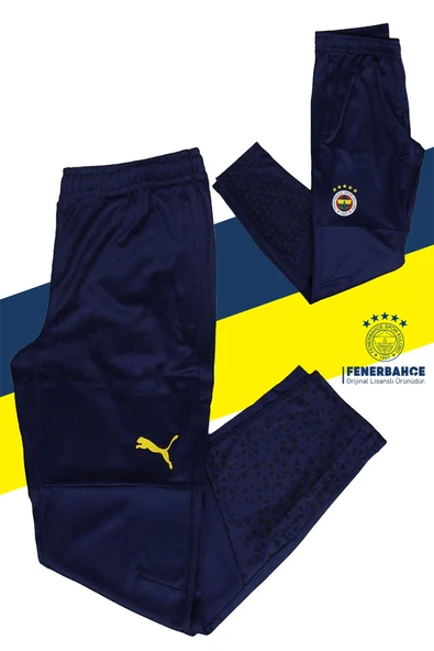 Fenerbahçe Orijinal Lisanslı Rashel Kumaş Lacivert A Takım Eşofman Altı Tek Alt ürün görseli 1