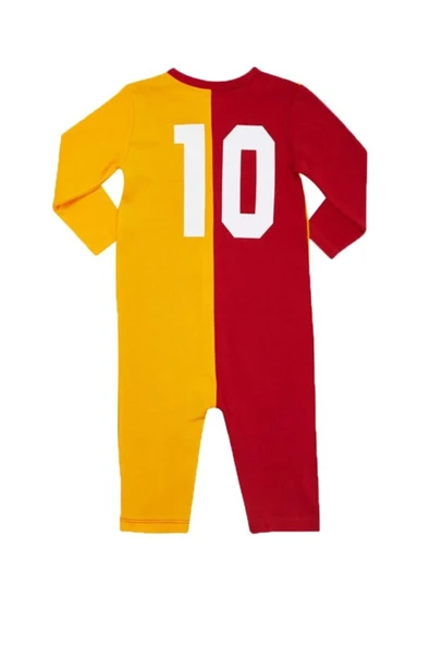 Galatasaray Orjinal Uzun Kol Bebek Body Zıbın Tulum - 3