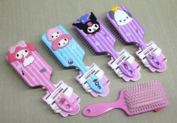 Kuromi,hello Kitty,cinnamon,my Melody Saç Taraği Alk3086