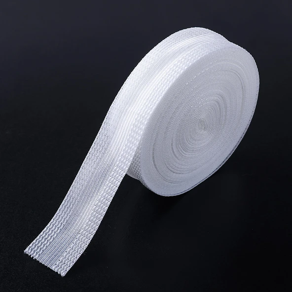Dikişsiz Pantolon Paçası Kısaltma Bandı - Beyaz 5 Metre