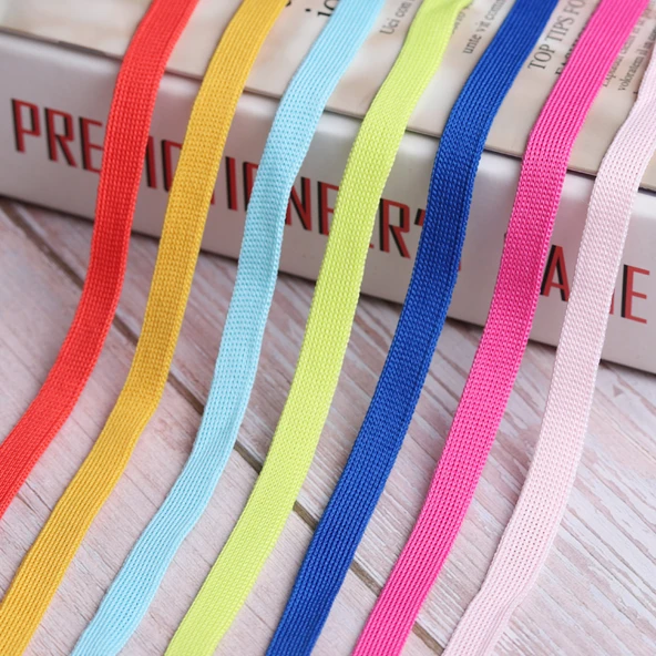 Şarap Kırmızısı 1cm Yan Şerit Bant - 2 Metre - Resim 5