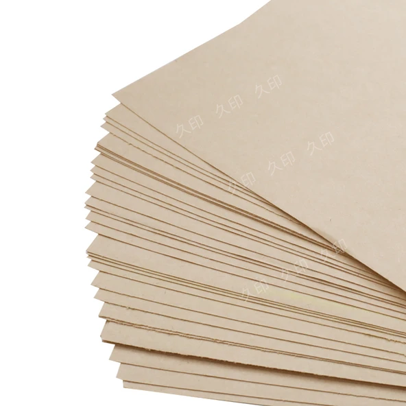 A6 80g Kraft Kağıdı Seti - Kahverengi - 100 Yaprak, 5 Kalem, Kalemtıraş, Silgi - 6