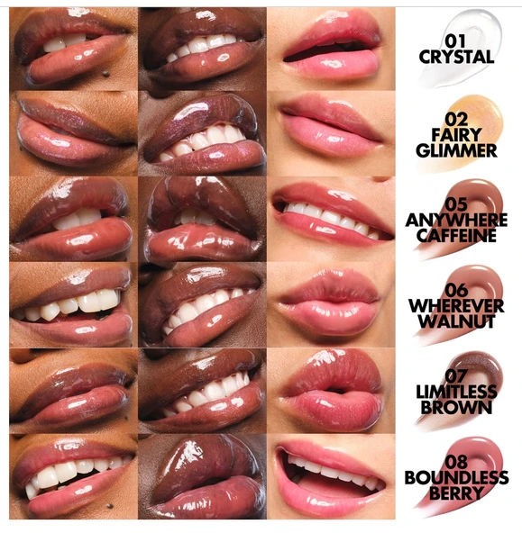 Make Up For Ever  Super Boost Lip Gloss Dolgunlaştırıcı Etkili Dudak Parlatıcısı 07 Limitless Brown - 2