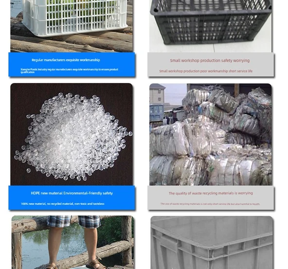 Kalınlaştırılmış Plastik Saklama Sepeti - No.6 Temperli Çerçeve - 8