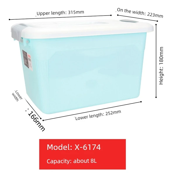 Mavi Saklama Kutusu - 8 Litre