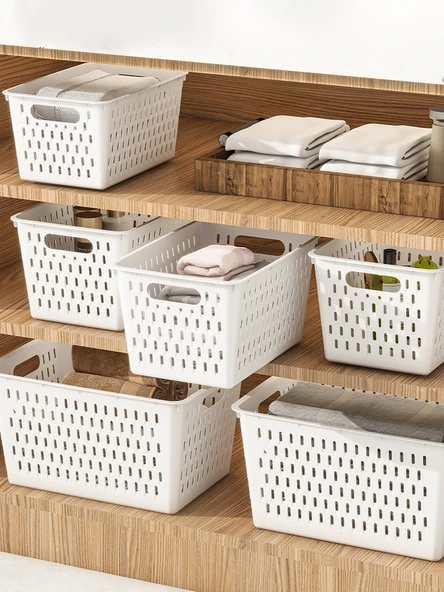 Mutfak Dolabı Saklama Sepeti - Büyük Boy - Resim 2