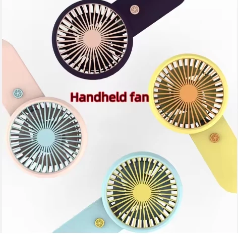 Şarjlı Masa Ve El Fanı Taşınabilir Şarjlı Edilebilir Mini Fan - 2