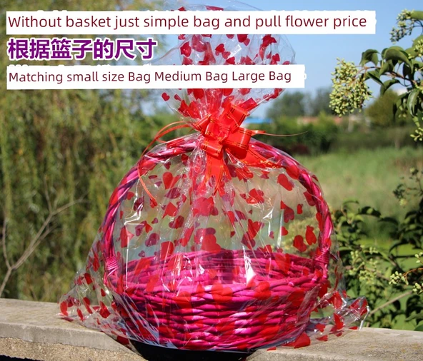 Rattan Söğüt Sepet - Çanta ve La 10 5.5 Yuan