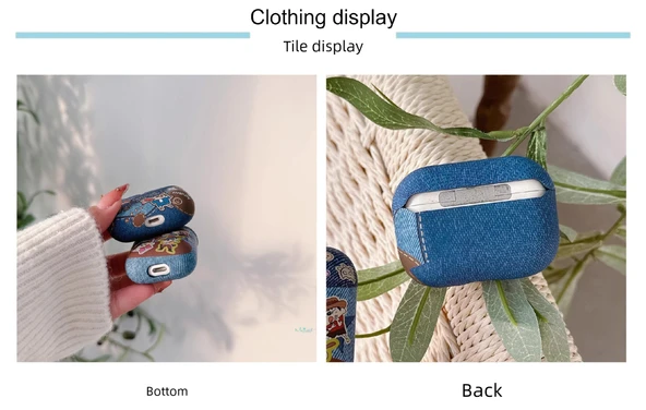 Denim Crayon Xiaoxin AirPods 3 H203 Kılıf - 11