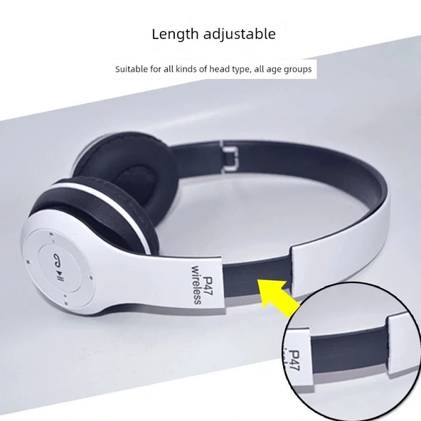 Bluetooth 5.0 Gürültü Önleyici Kulaklık - Kırmızı - 4