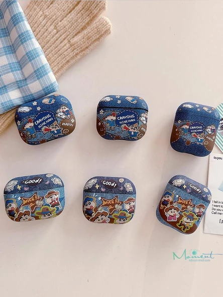 Denim Crayon Xiaoxin AirPods 3 H203 Kılıf - 6