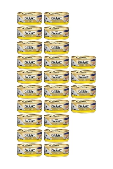 Gourmet Gold Kıyılmış Tavuklu Yaş Kedi Maması 85 gr X 24 Adet ürün görseli