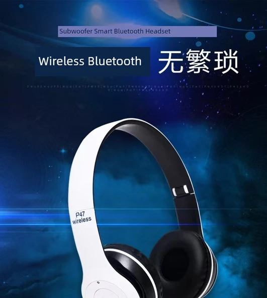 Bluetooth 5.0 Gürültü Önleyici Kulaklık - Kırmızı - 5