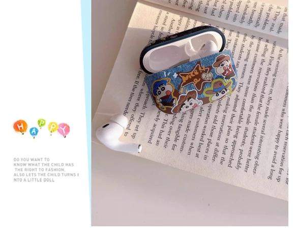 Denim Crayon Xiaoxin AirPods 3 H203 Kılıf - 10