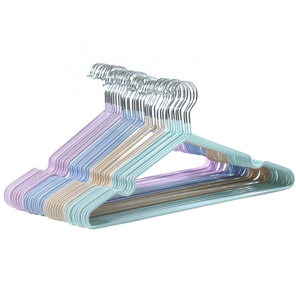 Kaymaz Elbise Askısı - Yetişkin - 10'lu Paket - İskandinav Yeşili - Standart 40g - Resim 6