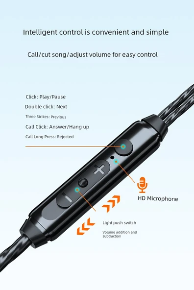S16 3.5mm Kablolu Bass Oyun Kulaklığı - Mor - 9