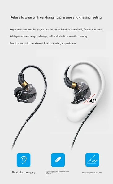 S16 3.5mm Kablolu Bass Oyun Kulaklığı - Mor - 7