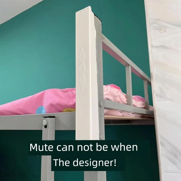 Katlanabilir Elbise Askısı - Çivisiz Model (75cm Paslanmaz Çelik) - Krem Beyazı - Resim 7