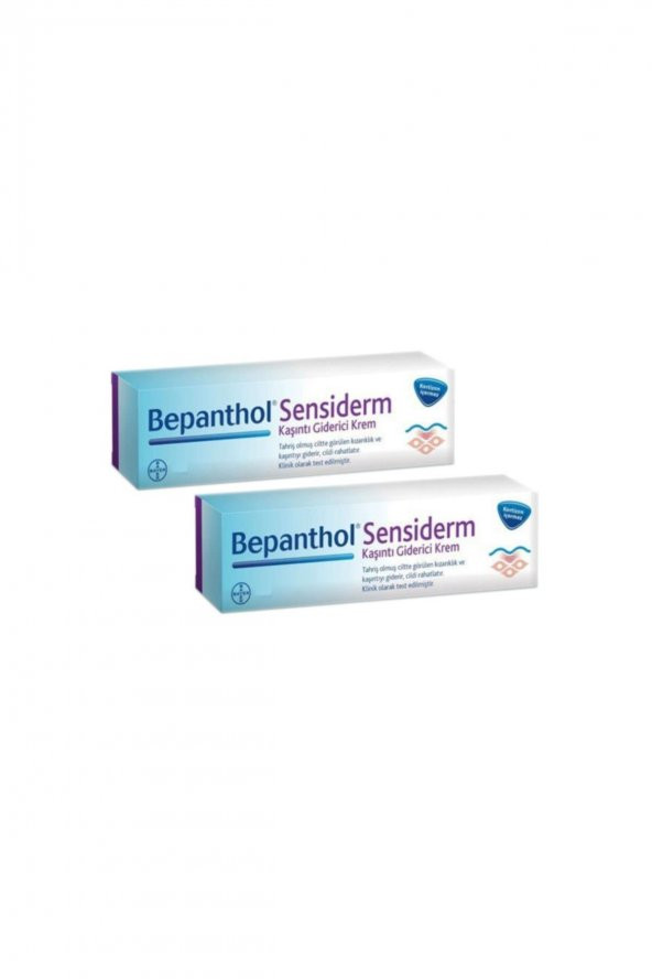 Bepanthol Sensiderm Kaşıntı Giderici Krem 50 Gram x 2 Adet - 2