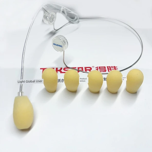 Ten Rengi Görünmez Mikrofon Süngeri - 30 Mikrofon Pamuğu - 8