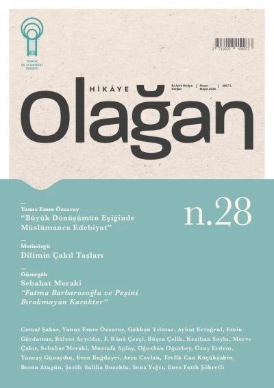 Olağan Hikaye Dergi 28.Sayı Nisan-Mayıs 2025
