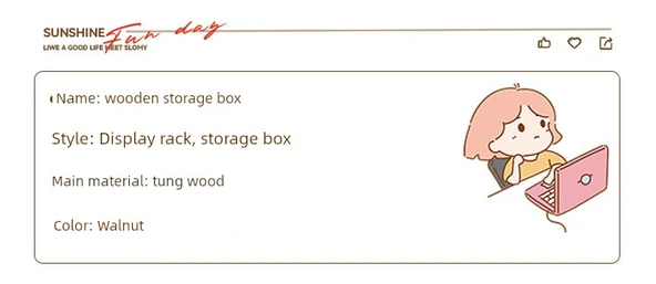 [2 Parça Set] Ahşap Çay Tepsisi + Atıştırmalık Tabağı - Resim 9