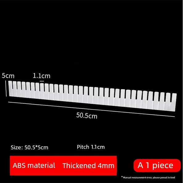 Çekmece İçi Düzenleyici - ABS - 1 Adet 50.5x5cm - 5mm Kalınlık - Aksesuarsız