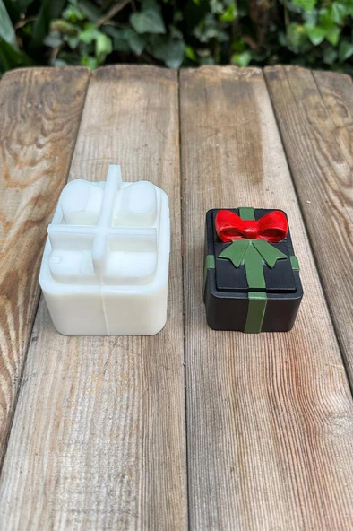 DİKDÖRTGEN PAKET Kapaklı Silikon Kap Kalıbı - Resim 4