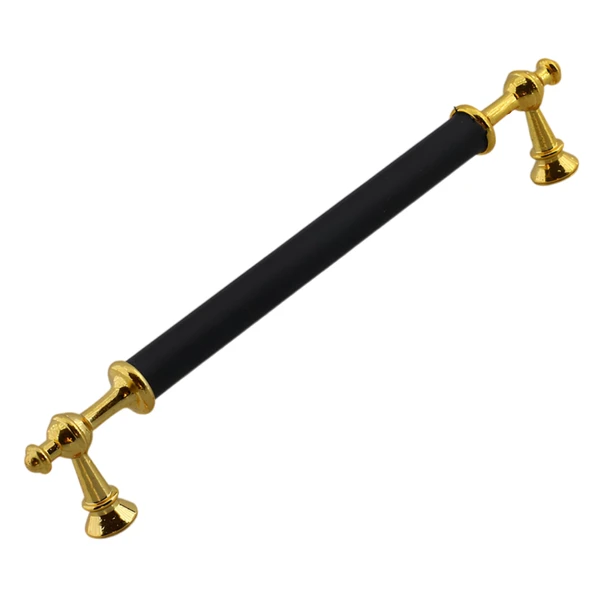 Melis (224 mm - 22.4 cm) Siyah Gold Metal Mobilya Mutfak Çekmece Dolap Dolabı Kulbu Kulpu Kulpları - Resim 7