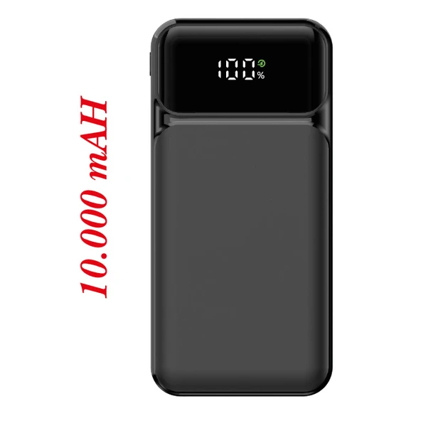 UltraCharge 10.000 mAh 20W Powerbank - Type-C Hızlı Şarj & LCD Ekranlı