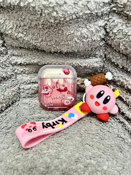 Airpods 4 Kılıfı - Şeffaf Star Kabi ve Reçine Kolye - 3