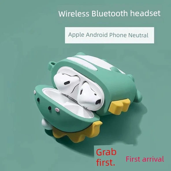 Şarj Kutulu Kablosuz Bluetooth 5.0 Kulaklık - Dokulu Oreo - Resim 2