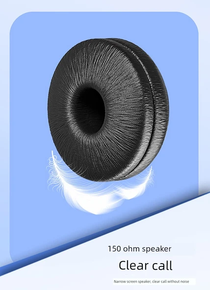 Çağrı Merkezi Kulaklığı - Çift Kulak Tek Başlıklı 3.5/4 Kısımlı Ayarlanabilir Mute Fişli Tek Portlu Bilgisayar/Telefon - 9